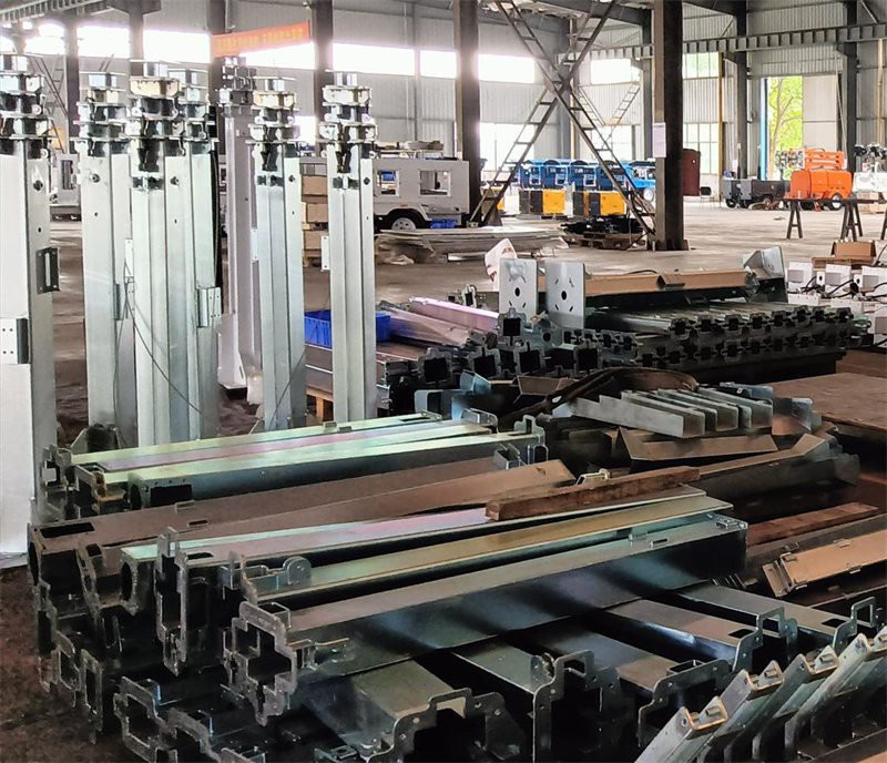 square telescopic mast