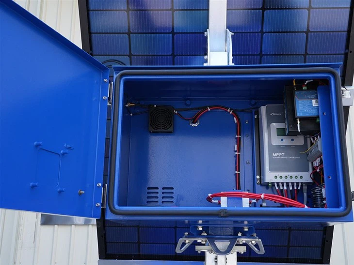 HiGUARD Mobile Solar CCTV Tower Economic best