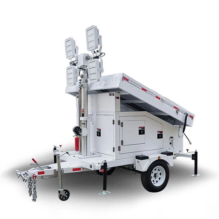 1840w Led Solar Street Light Tower