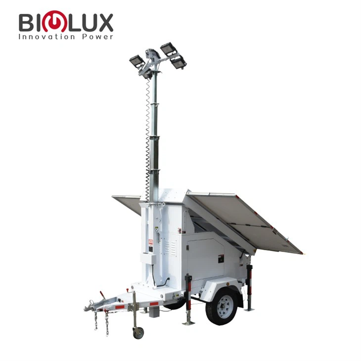 600W Mobile Solar Light Tower